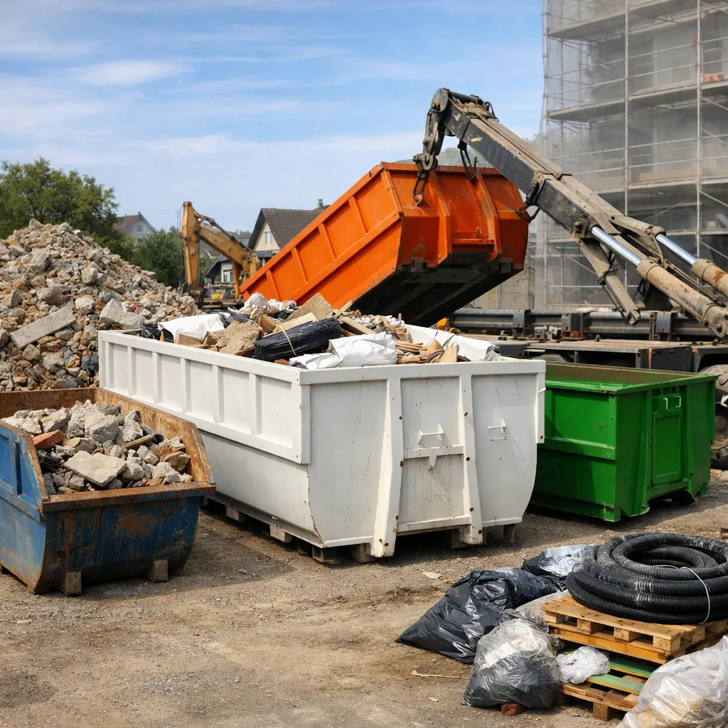 Location de bennes toutes tailles en Haute-Garonne - Diaz Johnny